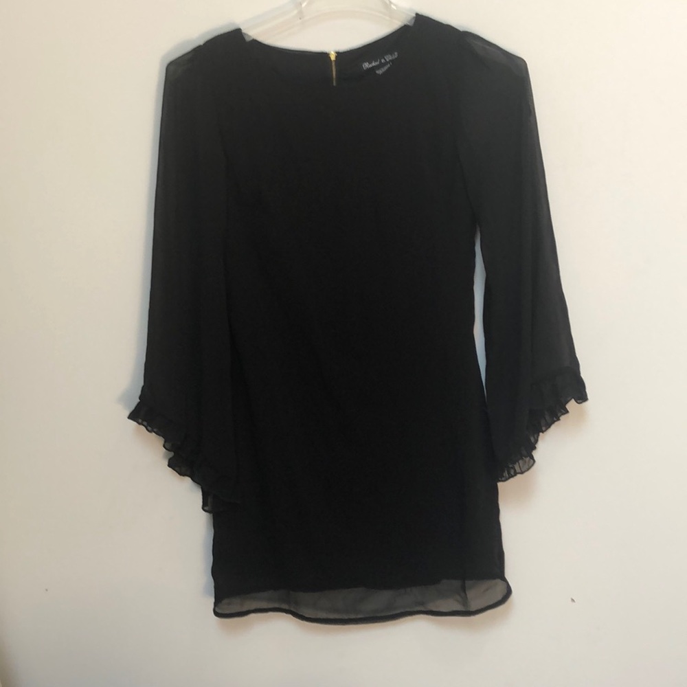 Black cocktail dress